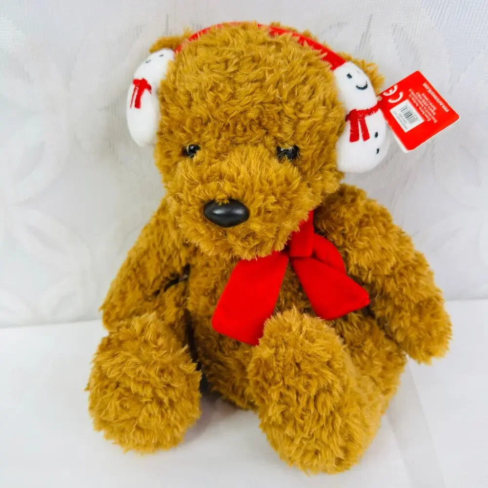 5 for $25| Aurora Winter Bear‎ with Snowman Earmuffs & Scarf 10